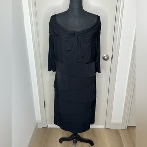 White House Black Market Black Dress NWT Size XL